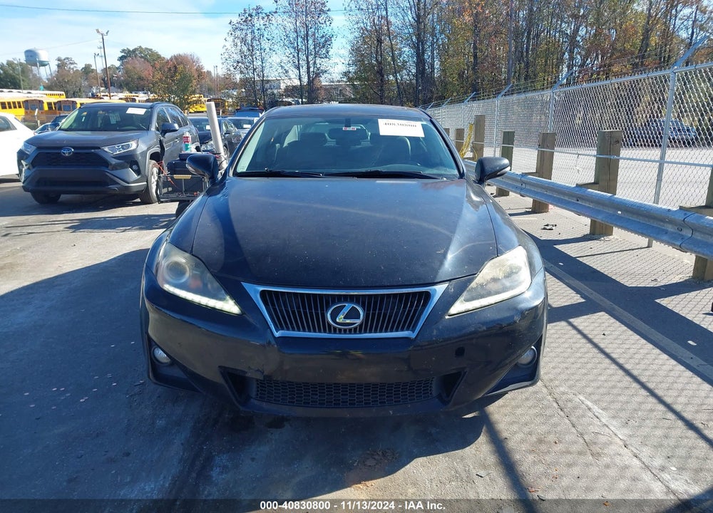 2012 LEXUS IS 250 VIN: JTHBF5C24C5180171