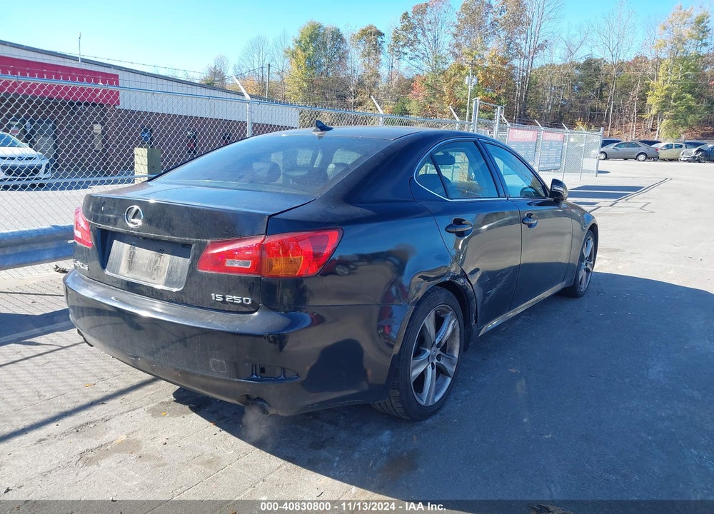 2012 LEXUS IS 250 VIN: JTHBF5C24C5180171