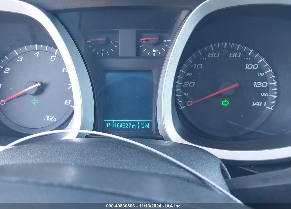 2013 CHEVROLET EQUINOX 1LT VIN: 2GNALDEK7D1179281