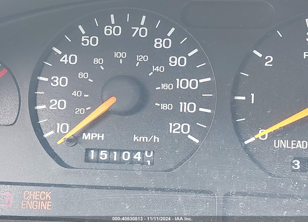 1998 FORD MUSTANG VIN: 1FAFP4047WF256938