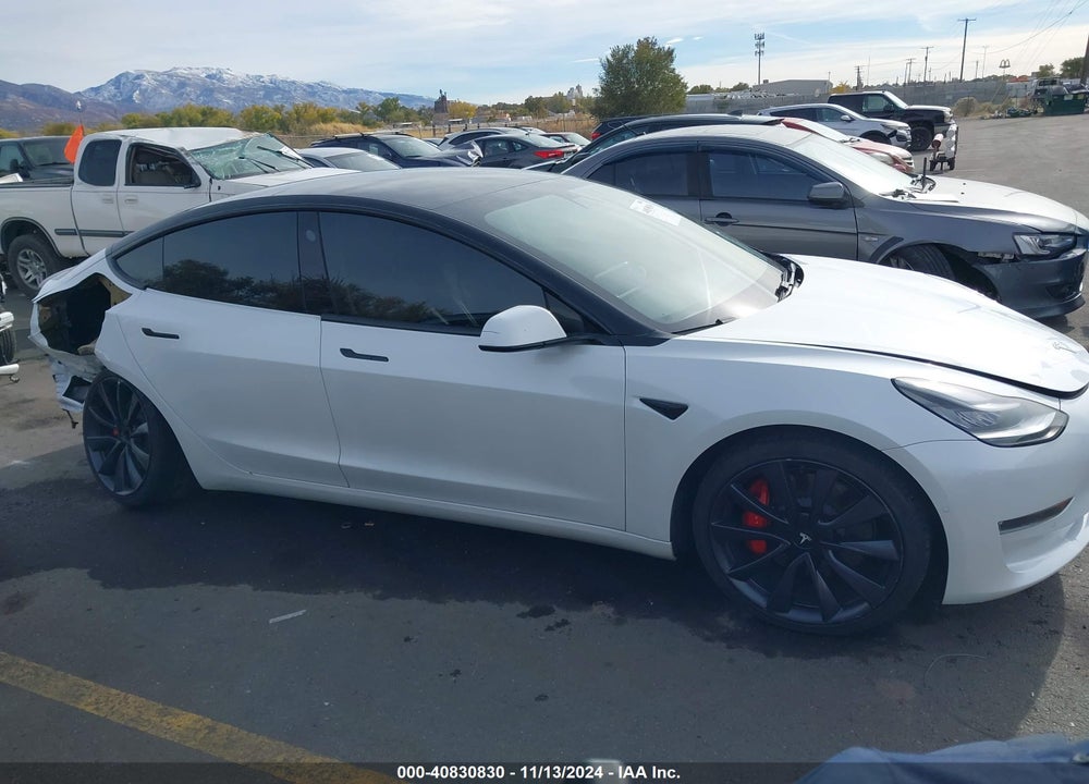 2020 TESLA MODEL 3 PERFORMANCE DUAL MOTOR ALL-WHEEL DRIVE VIN: 5YJ3E1EC1LF807866