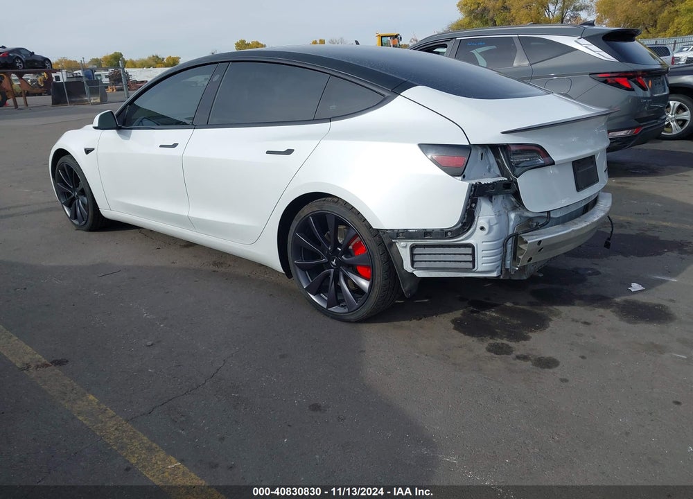 2020 TESLA MODEL 3 PERFORMANCE DUAL MOTOR ALL-WHEEL DRIVE VIN: 5YJ3E1EC1LF807866