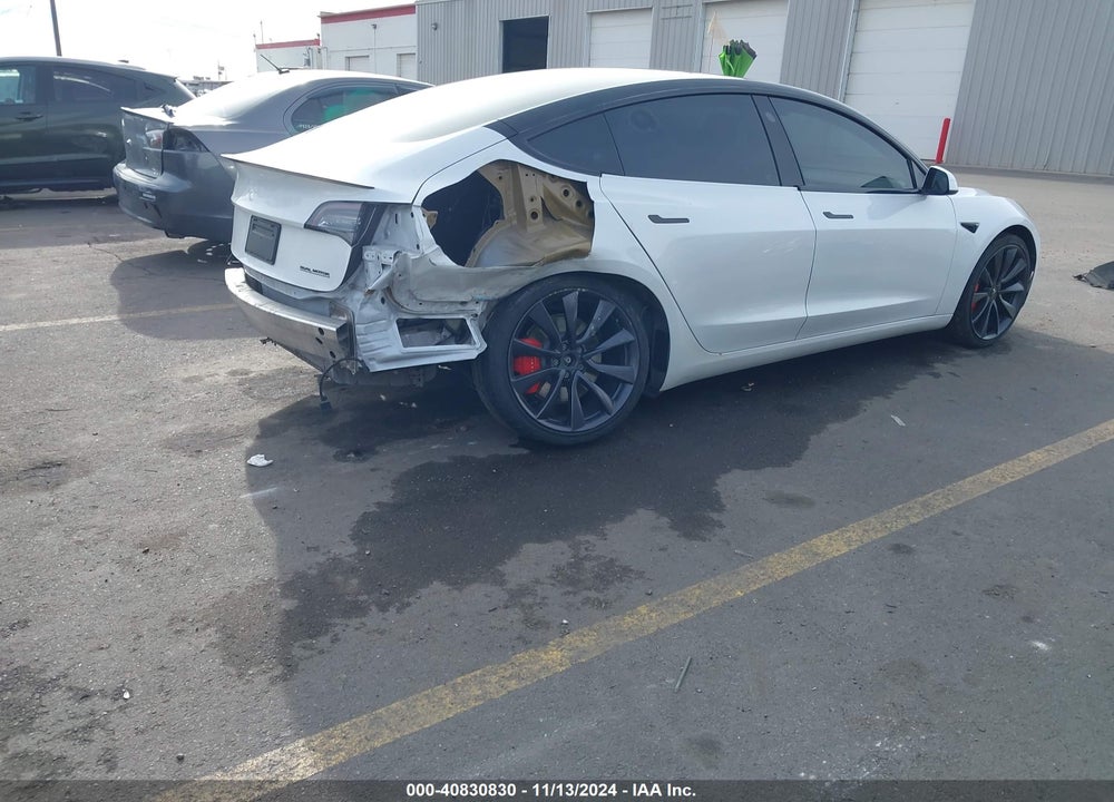 2020 TESLA MODEL 3 PERFORMANCE DUAL MOTOR ALL-WHEEL DRIVE VIN: 5YJ3E1EC1LF807866