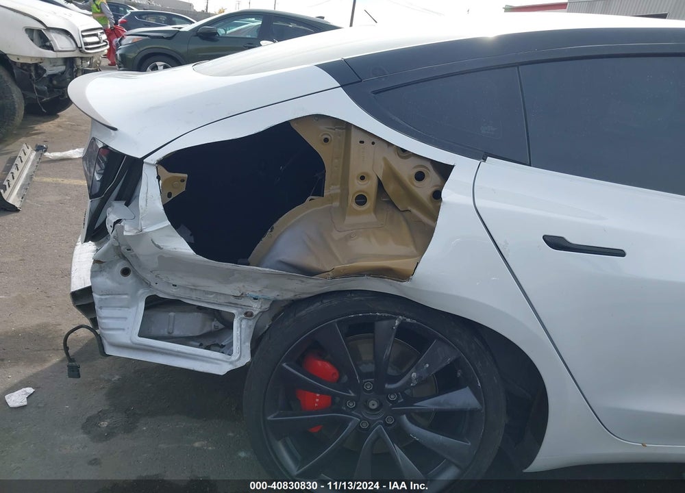 2020 TESLA MODEL 3 PERFORMANCE DUAL MOTOR ALL-WHEEL DRIVE VIN: 5YJ3E1EC1LF807866
