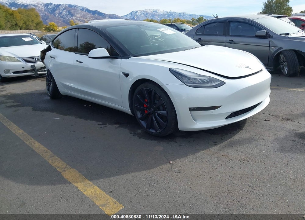 2020 TESLA MODEL 3 PERFORMANCE DUAL MOTOR ALL-WHEEL DRIVE VIN: 5YJ3E1EC1LF807866