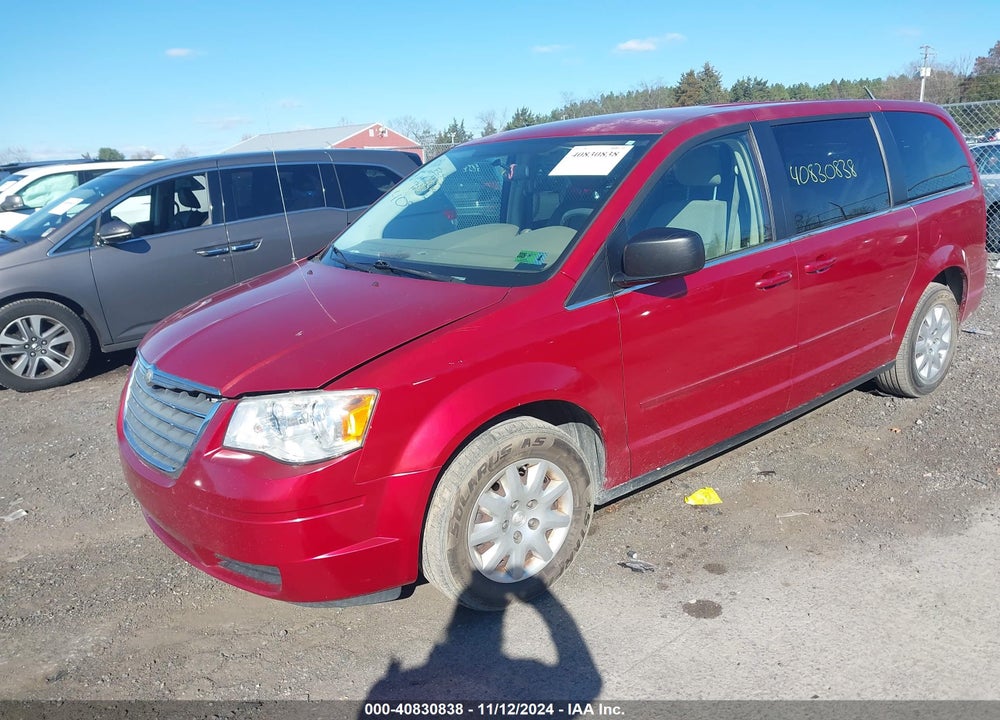 2010 CHRYSLER TOWN & COUNTRY LX VIN: 2A4RR4DE6AR150383