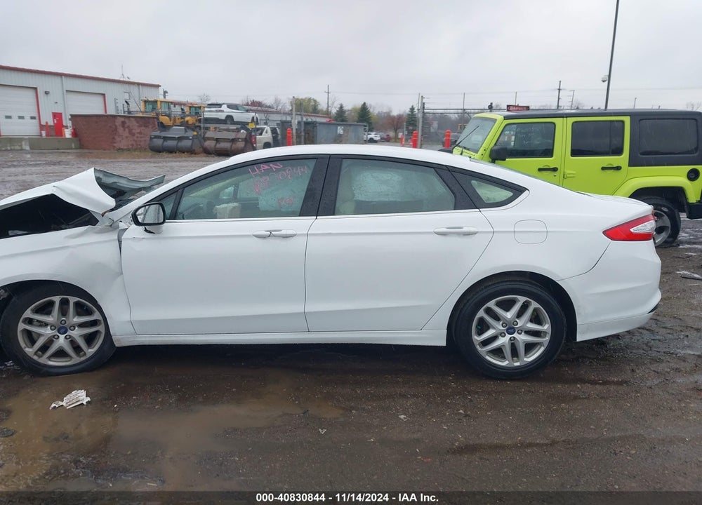 2016 FORD FUSION SE VIN: 3FA6P0H7XGR323611