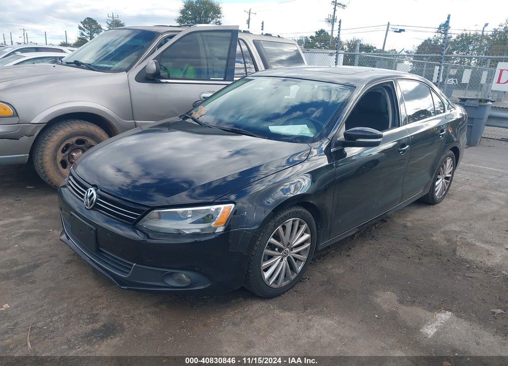 2011 VOLKSWAGEN JETTA 2.5L SEL VIN: 3VWLX7AJ3BM345464