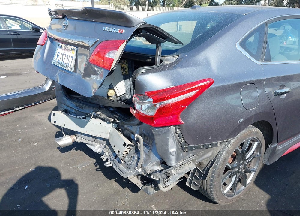 2018 NISSAN SENTRA NISMO VIN: 3N1CB7AP9JY238659