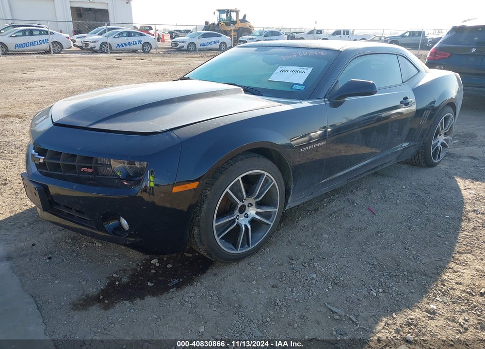 2012 CHEVROLET CAMARO 2LT VIN: 2G1FC1E32C9166582