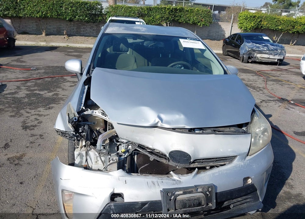2012 TOYOTA PRIUS TWO VIN: JTDKN3DU2C5510429