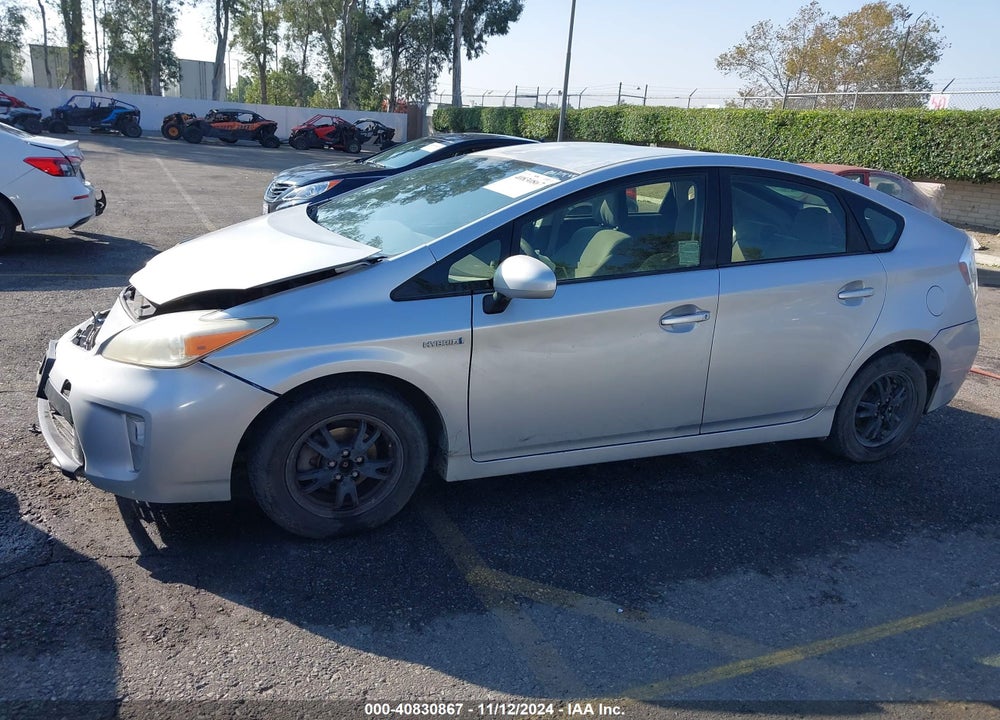 2012 TOYOTA PRIUS TWO VIN: JTDKN3DU2C5510429
