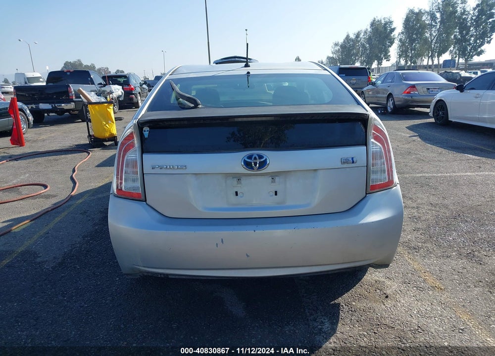 2012 TOYOTA PRIUS TWO VIN: JTDKN3DU2C5510429