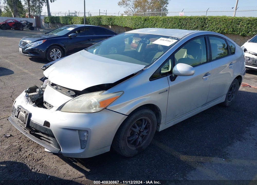 2012 TOYOTA PRIUS TWO VIN: JTDKN3DU2C5510429