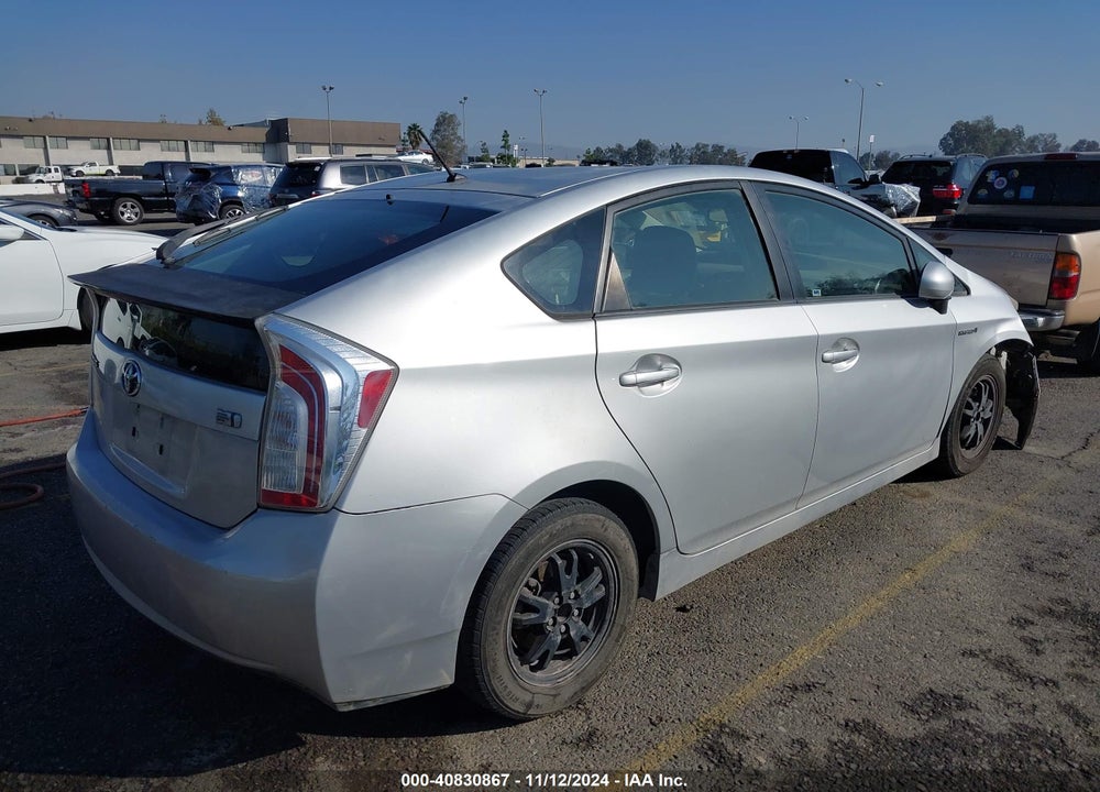 2012 TOYOTA PRIUS TWO VIN: JTDKN3DU2C5510429