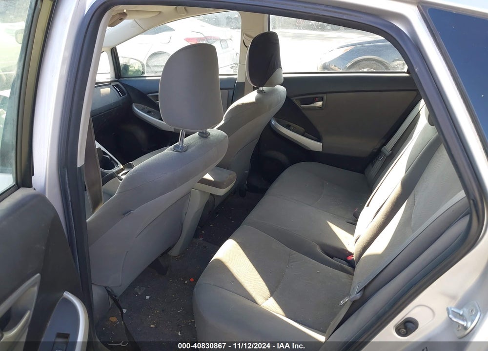 2012 TOYOTA PRIUS TWO VIN: JTDKN3DU2C5510429
