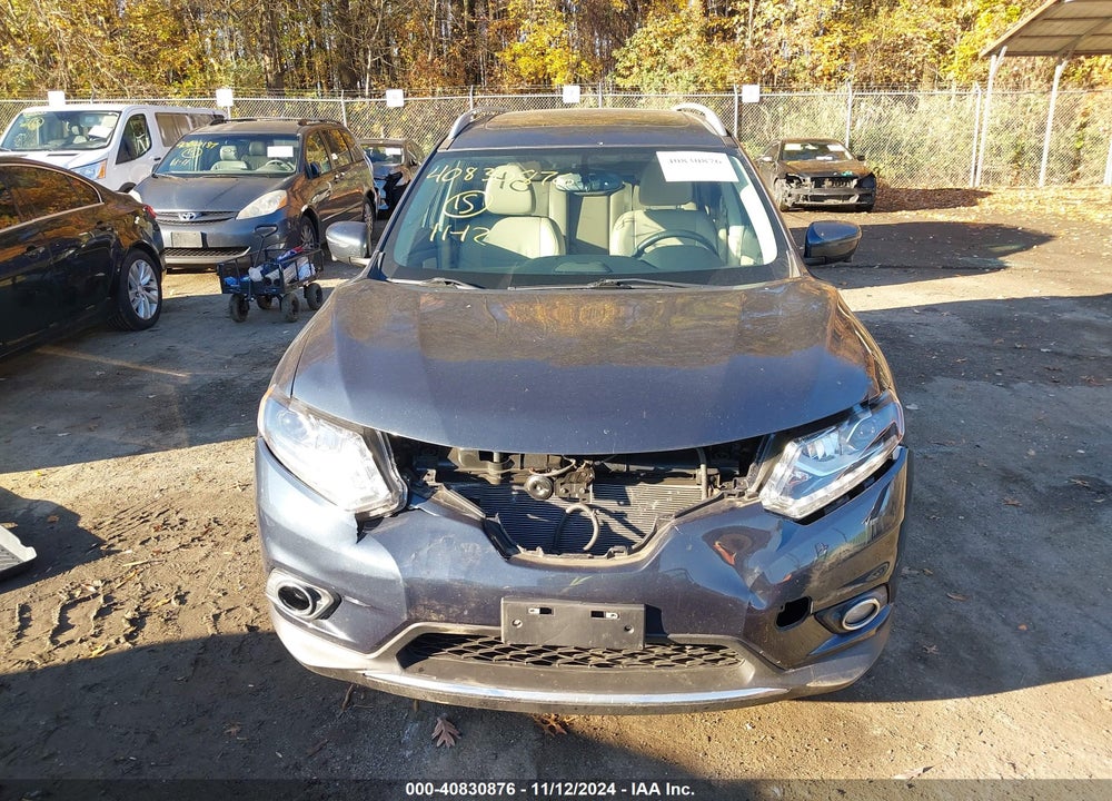 2016 NISSAN ROGUE SL VIN: 5N1AT2MV6GC737561