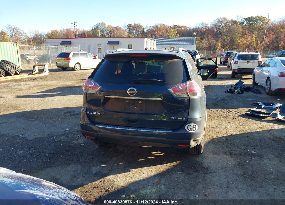 2016 NISSAN ROGUE SL VIN: 5N1AT2MV6GC737561