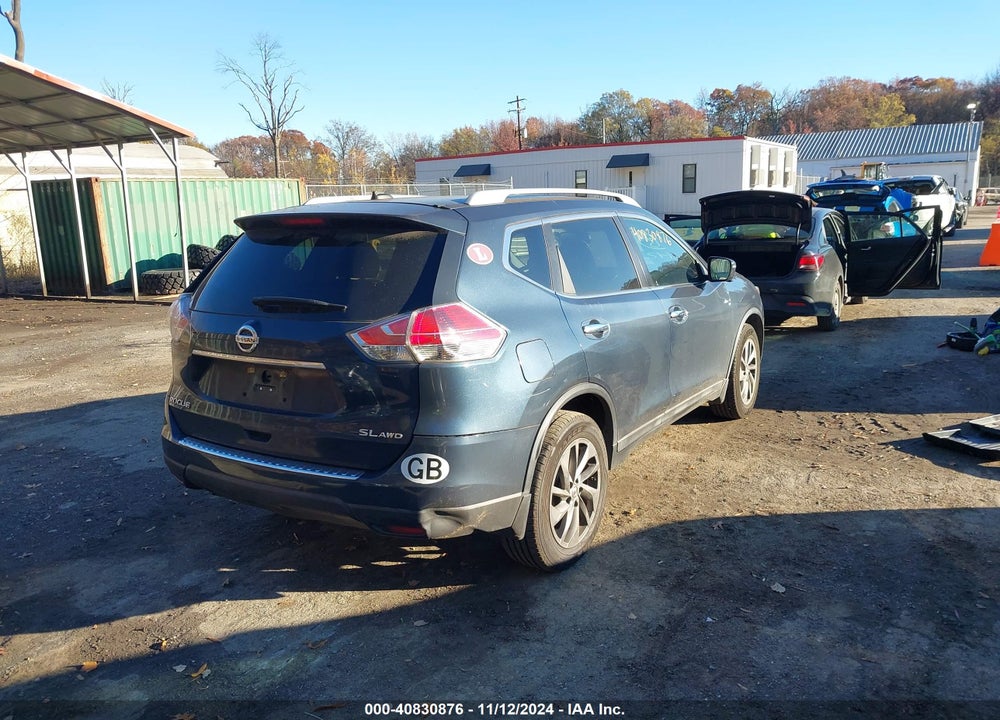 2016 NISSAN ROGUE SL VIN: 5N1AT2MV6GC737561
