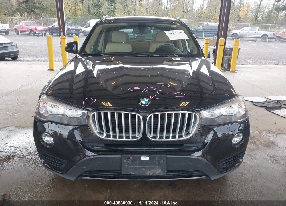 2017 BMW X3 XDRIVE28I VIN: 5UXWX9C57H0T03952