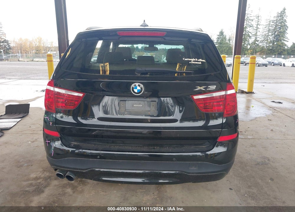 2017 BMW X3 XDRIVE28I VIN: 5UXWX9C57H0T03952