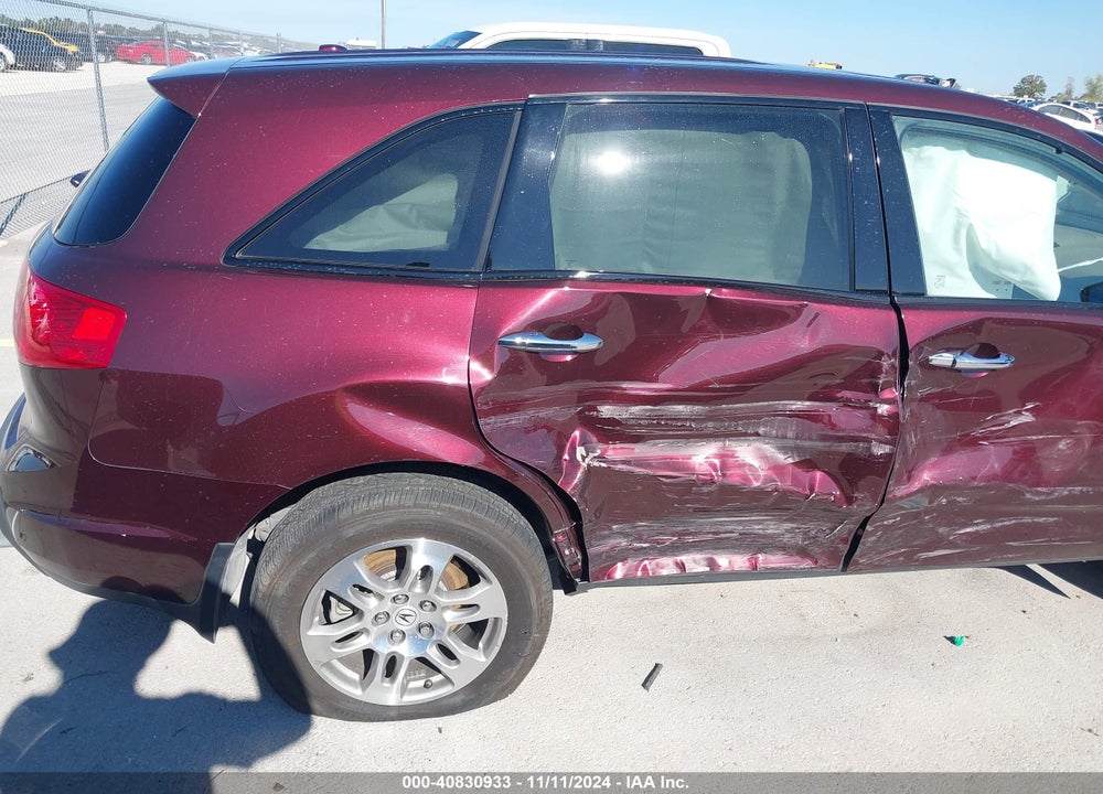 2008 ACURA MDX VIN: 2HNYD28288H548421