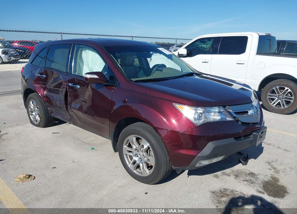 2008 ACURA MDX VIN: 2HNYD28288H548421