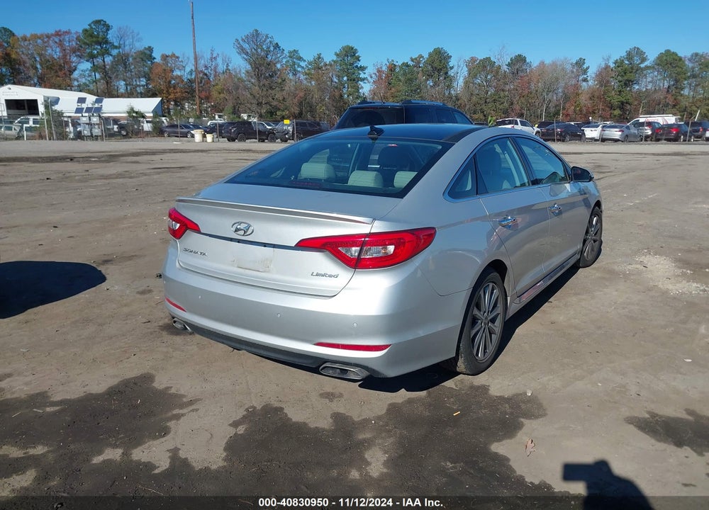 2016 HYUNDAI SONATA LIMITED VIN: 5NPE34AF2GH351836