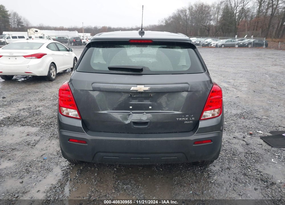 2016 CHEVROLET TRAX 1LS VIN: 3GNCJNSB4GL262419