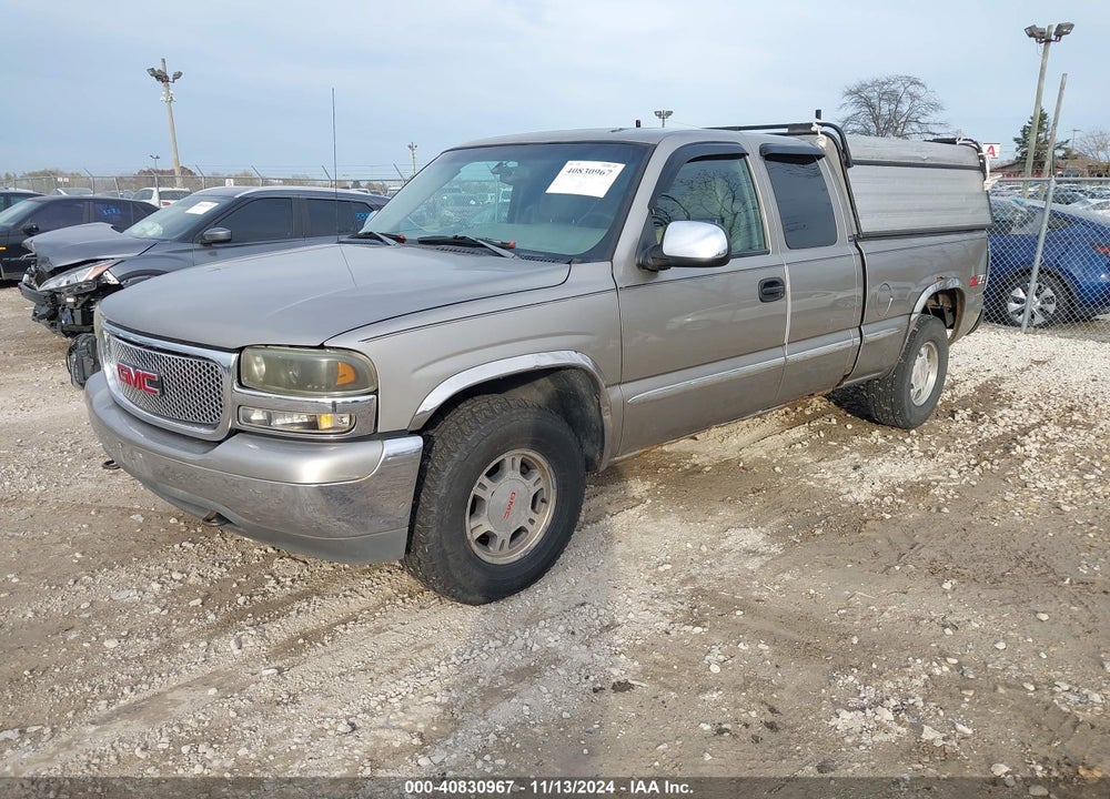 2001 GMC SIERRA 1500 SLE VIN: 2GTEK19V711332639
