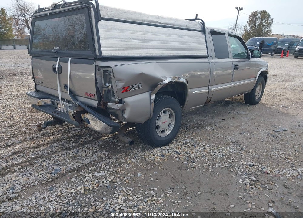 2001 GMC SIERRA 1500 SLE VIN: 2GTEK19V711332639