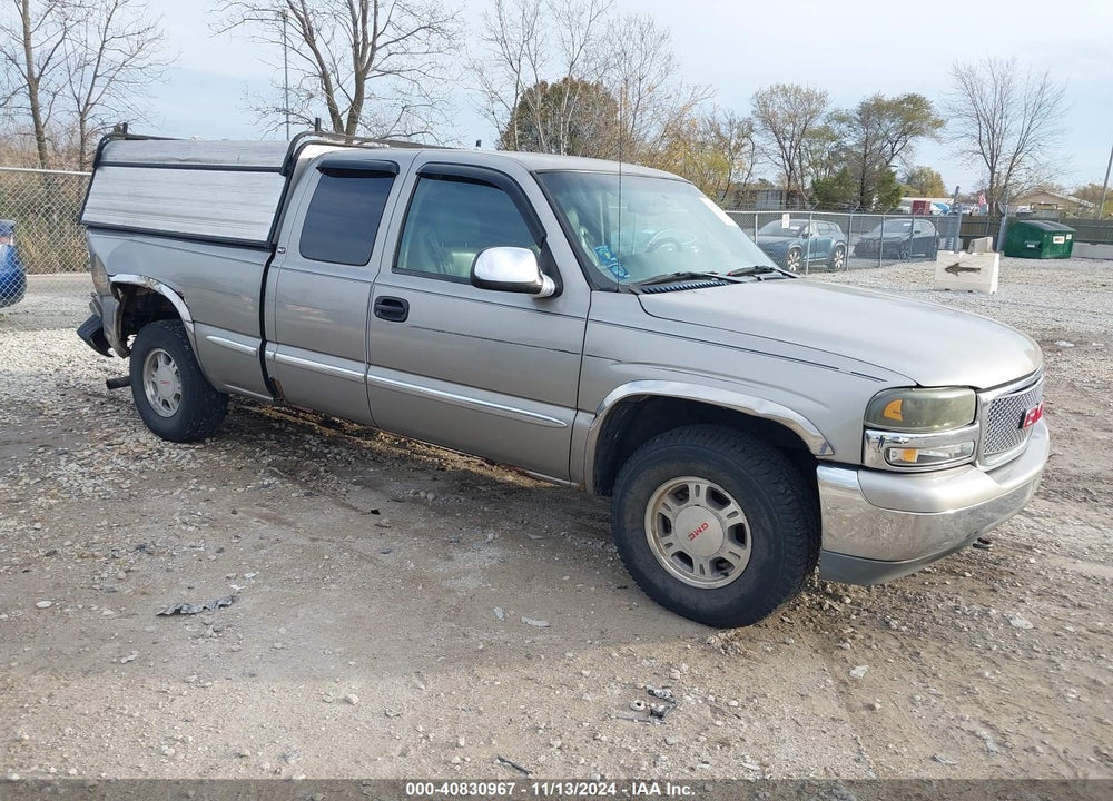 2001 GMC SIERRA 1500 SLE VIN: 2GTEK19V711332639