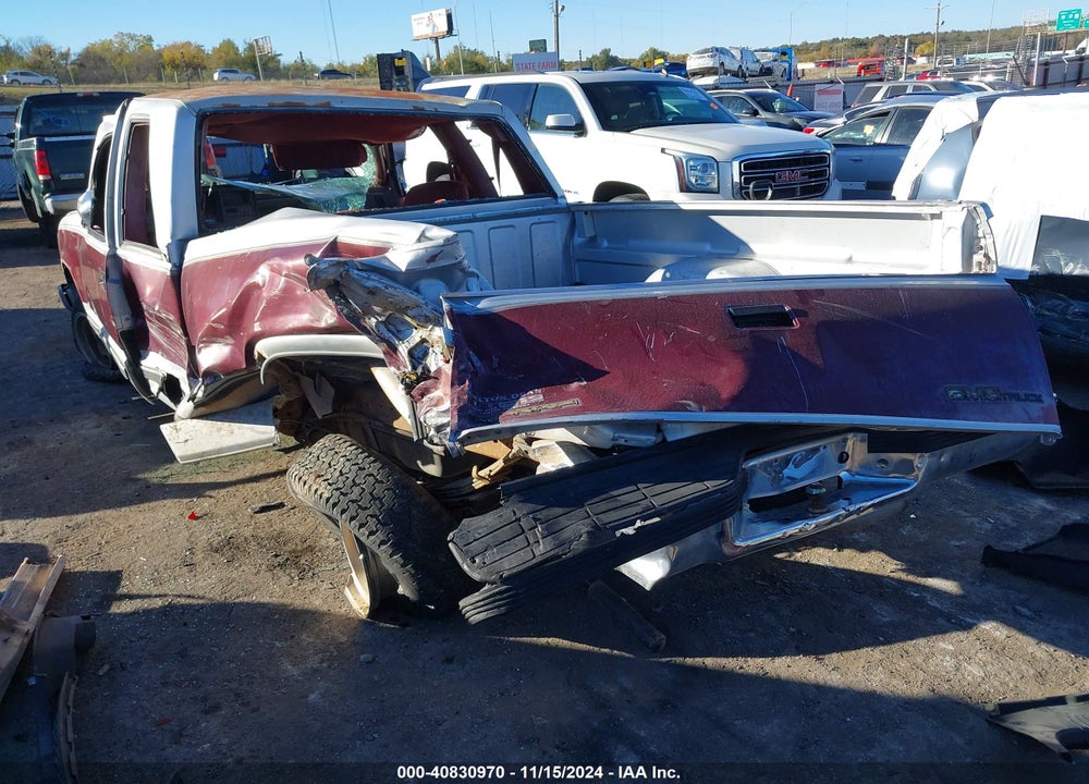 1993 GMC SIERRA C1500 VIN: 2GTEC19K3P1500997