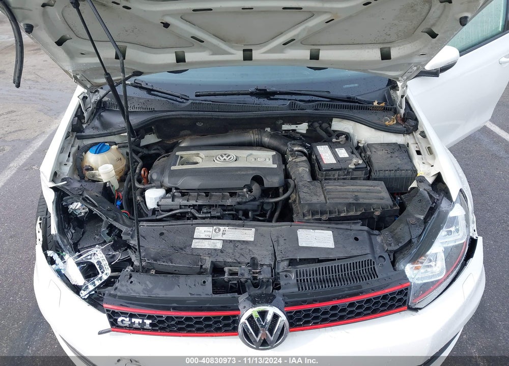 2012 VOLKSWAGEN GTI 2-DOOR VIN: WVWFV7AJ6CW193607