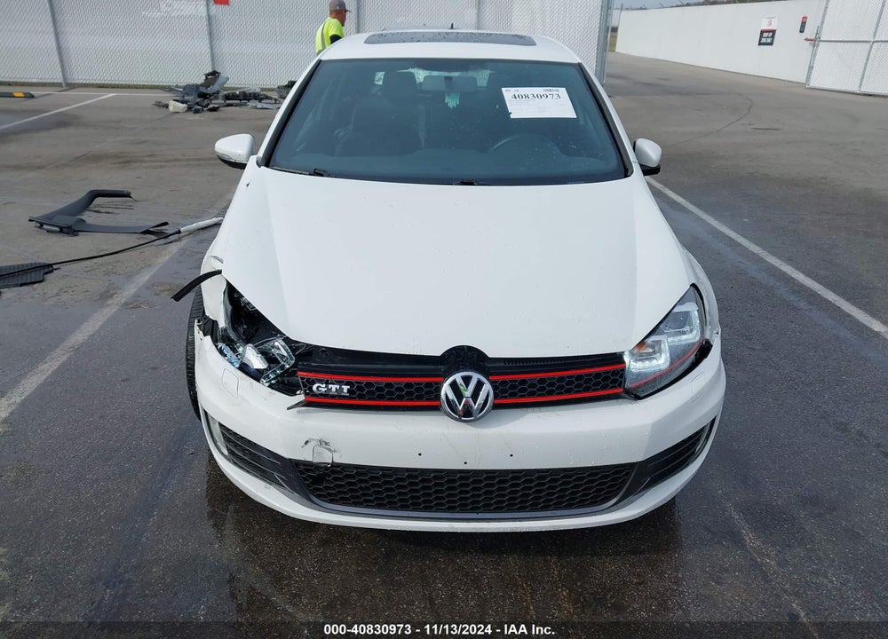 2012 VOLKSWAGEN GTI 2-DOOR VIN: WVWFV7AJ6CW193607