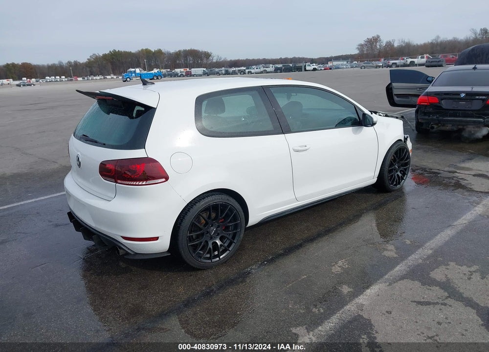 2012 VOLKSWAGEN GTI 2-DOOR VIN: WVWFV7AJ6CW193607