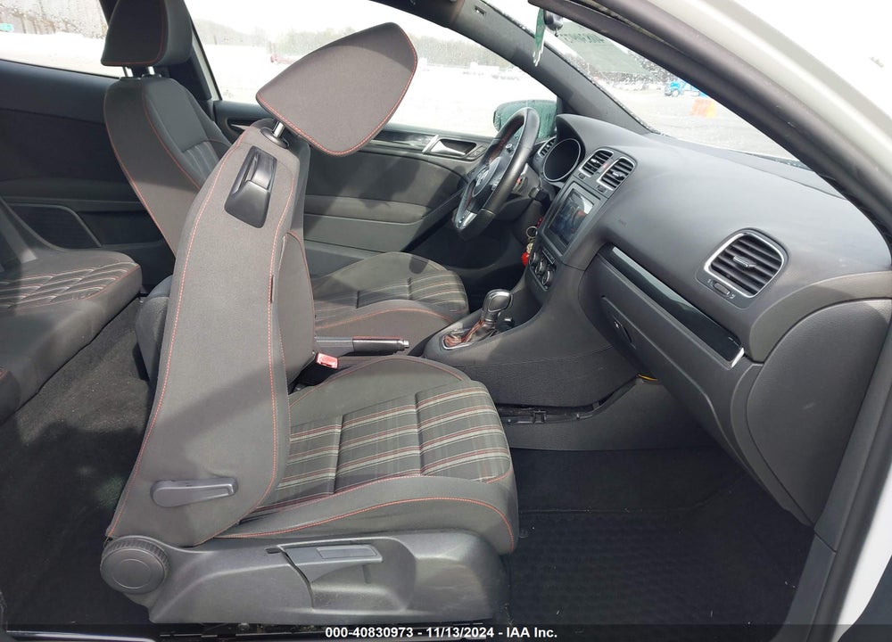2012 VOLKSWAGEN GTI 2-DOOR VIN: WVWFV7AJ6CW193607