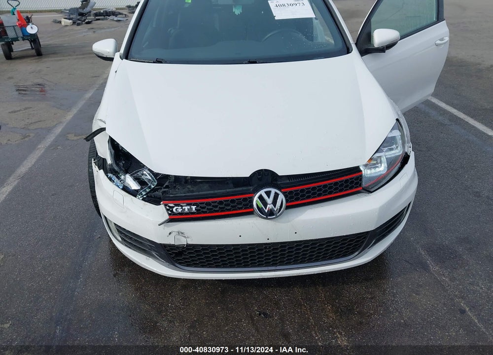 2012 VOLKSWAGEN GTI 2-DOOR VIN: WVWFV7AJ6CW193607