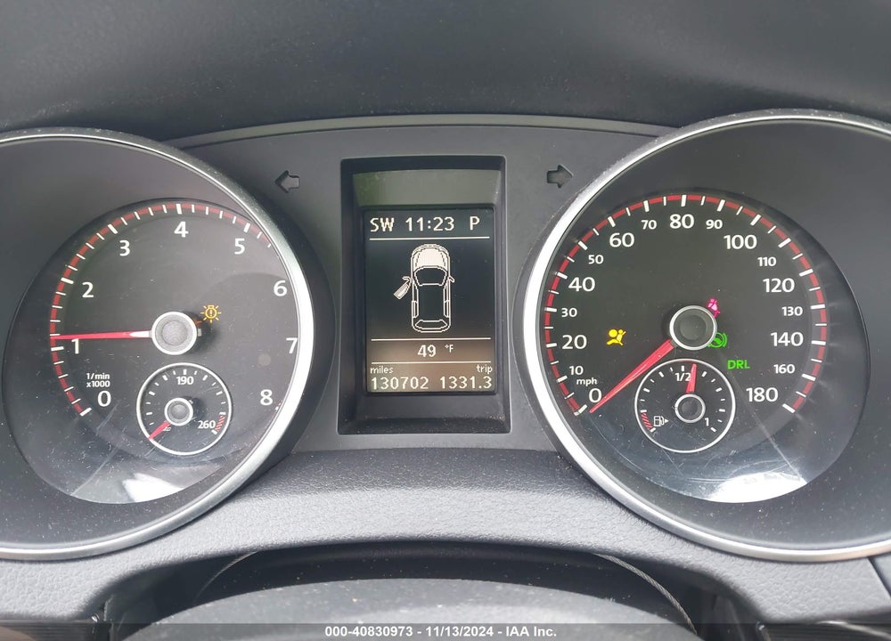 2012 VOLKSWAGEN GTI 2-DOOR VIN: WVWFV7AJ6CW193607