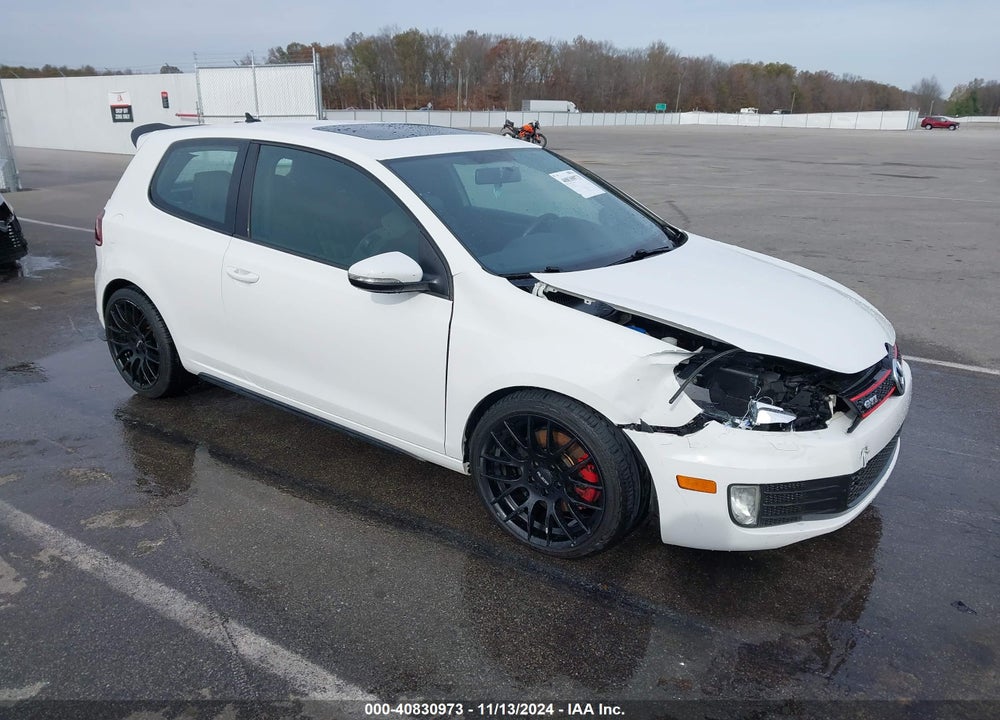 2012 VOLKSWAGEN GTI 2-DOOR VIN: WVWFV7AJ6CW193607