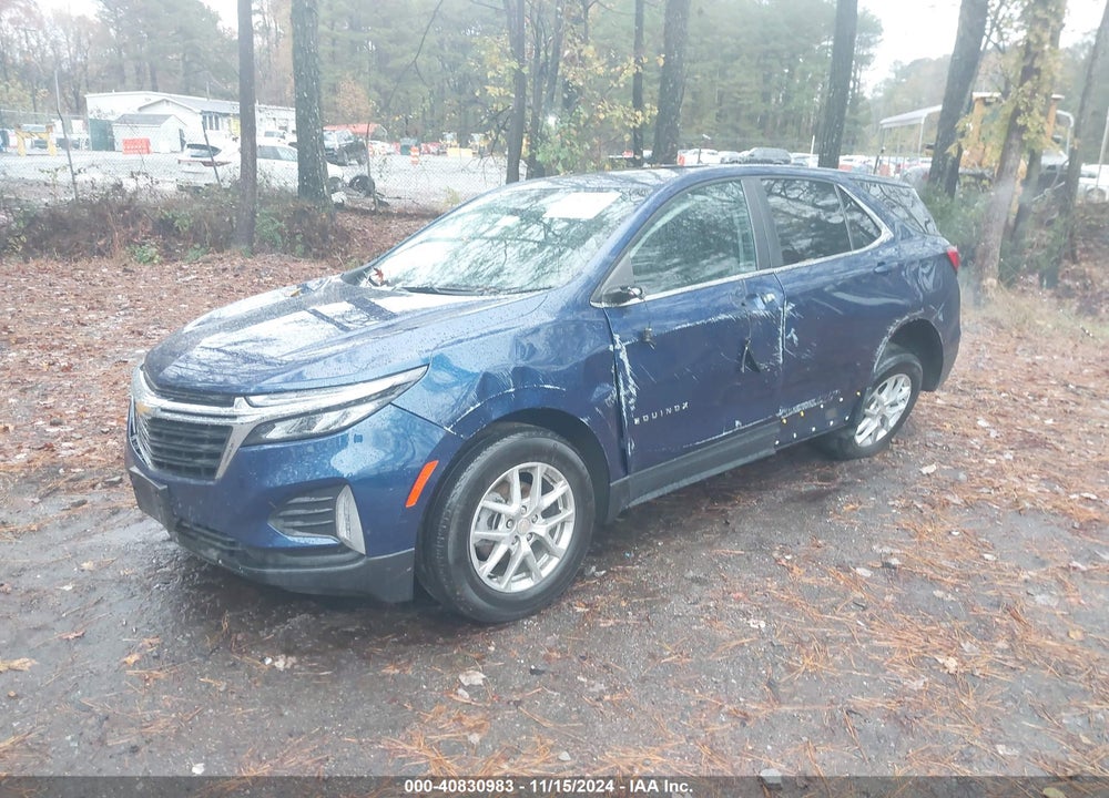 2022 CHEVROLET EQUINOX FWD LT VIN: 3GNAXKEV3NL235624
