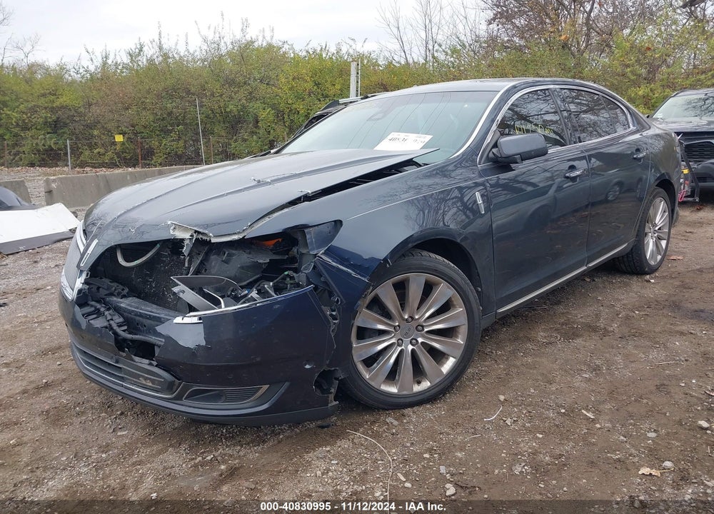 2013 LINCOLN MKS VIN: 1LNHL9FT6DG609490