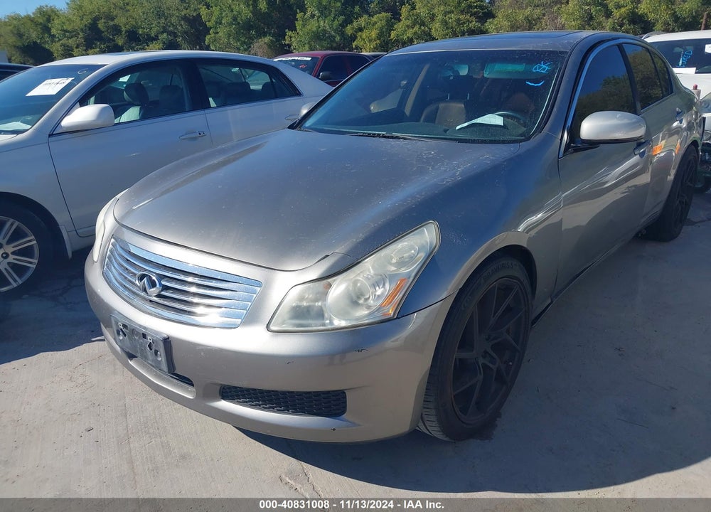 2007 INFINITI G35 JOURNEY VIN: JNKBV61E07M720536