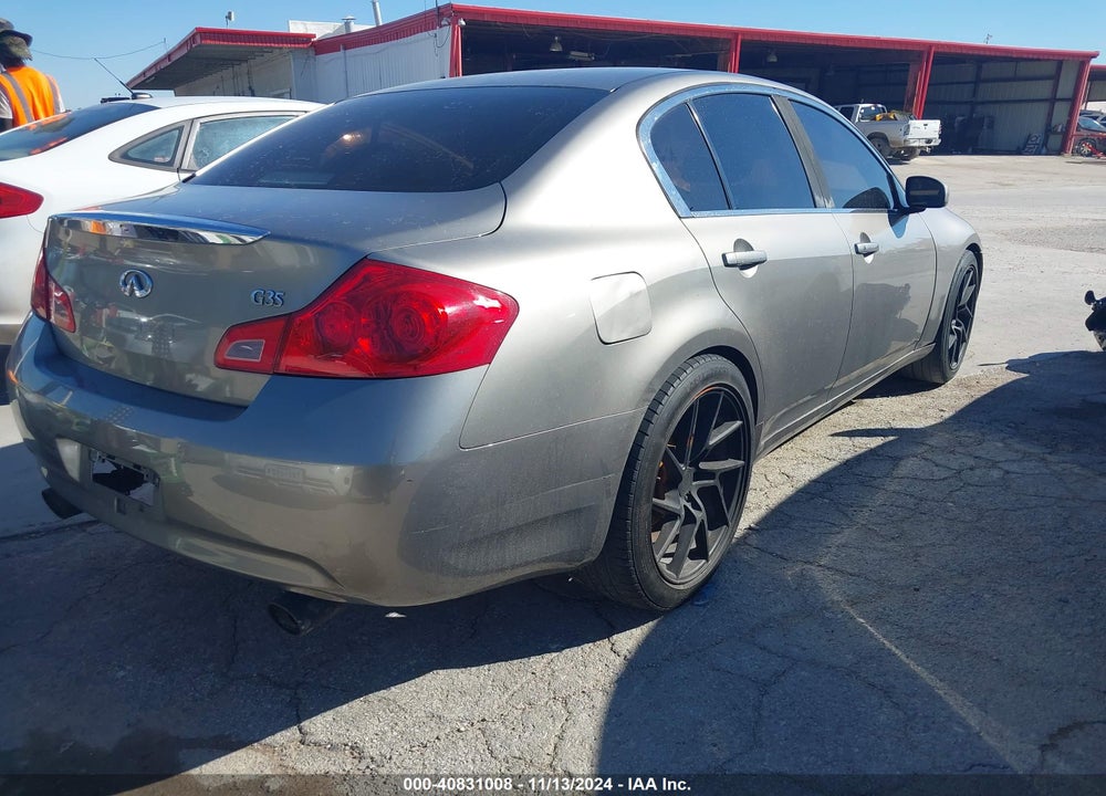2007 INFINITI G35 JOURNEY VIN: JNKBV61E07M720536