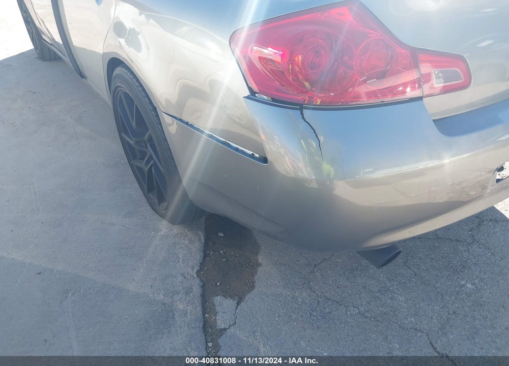 2007 INFINITI G35 JOURNEY VIN: JNKBV61E07M720536