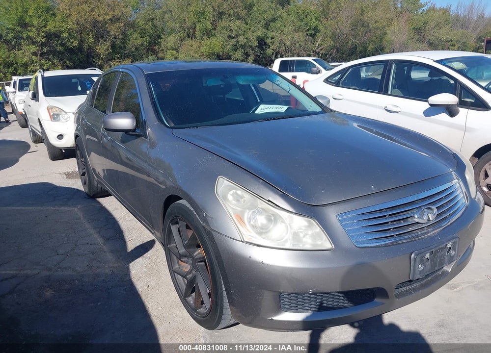 2007 INFINITI G35 JOURNEY VIN: JNKBV61E07M720536