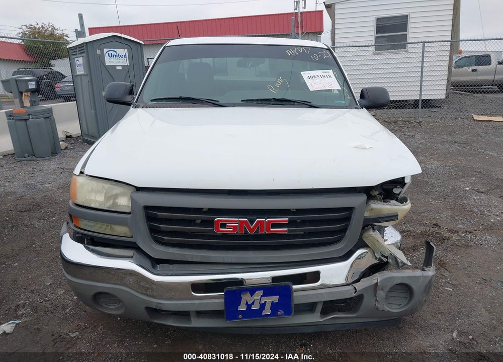 2007 GMC SIERRA 1500 CLASSIC WORK VIN: 1GTEC14V47Z129132