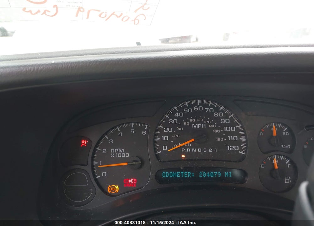 2007 GMC SIERRA 1500 CLASSIC WORK VIN: 1GTEC14V47Z129132