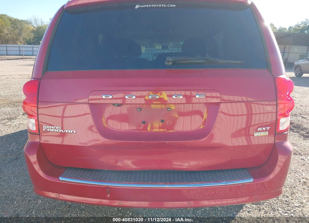 2014 DODGE GRAND CARAVAN SXT VIN: 2C4RDGCG3ER388240