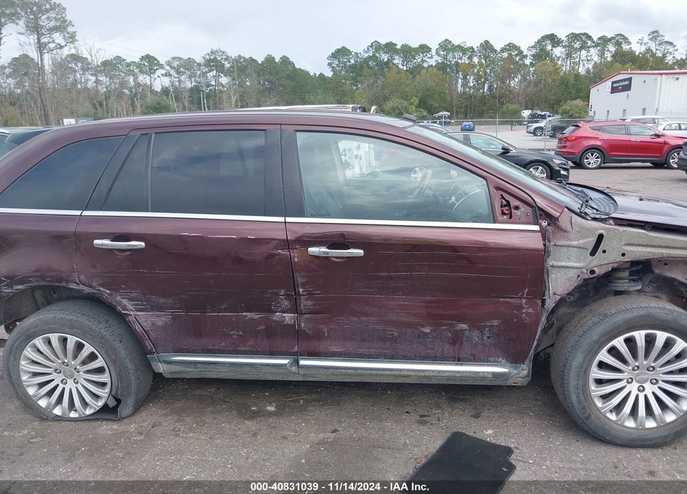 2012 LINCOLN MKX VIN: 2LMDJ6JK3CBL16657
